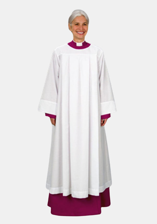 Femmes Évêque White Rochet