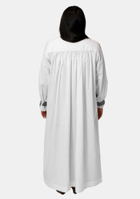 Rochet plissé majestueux pour femme 