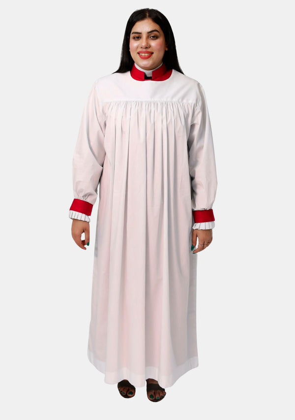Manchettes Cardinal pour femme Rochet