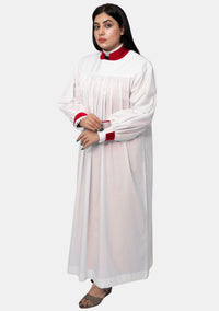 Manchettes Cardinal pour femme Rochet