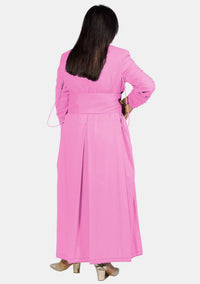 Soutane rose pour femme