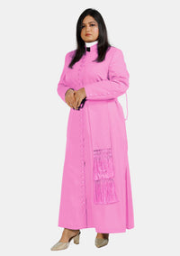 Soutane rose pour femme