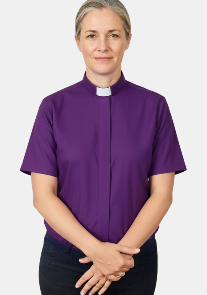 Chemise violette pour femme