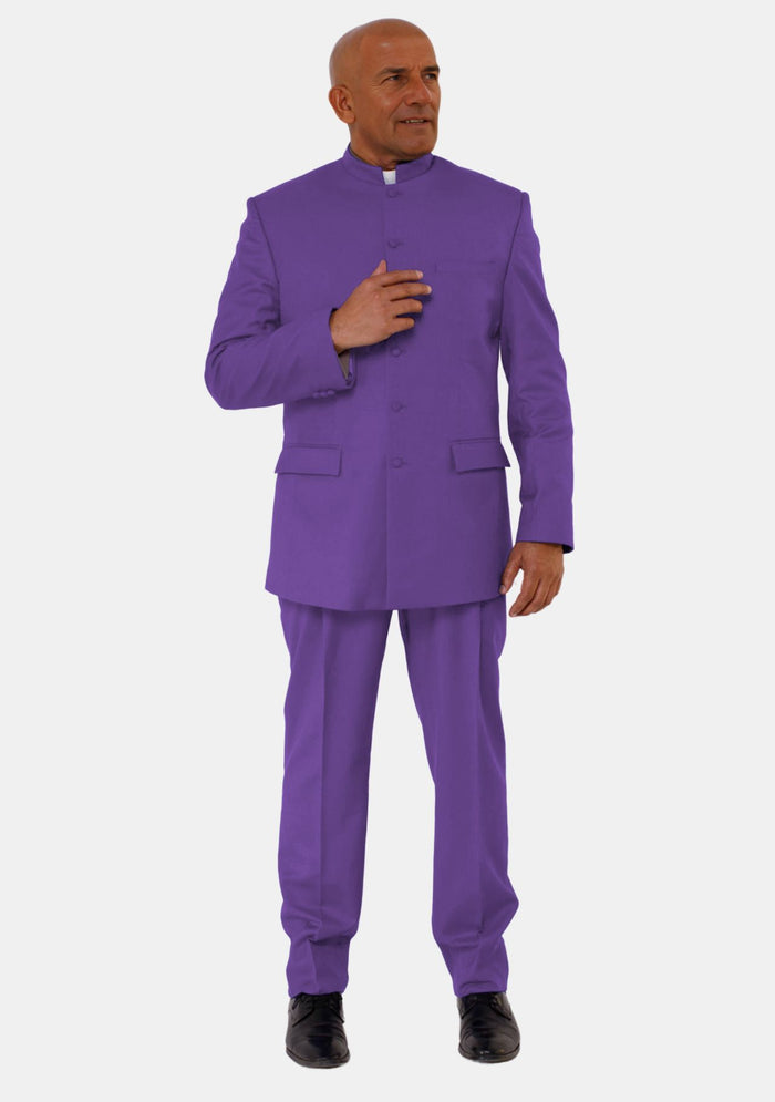 Costume d'évêque à col à bandes eClergy