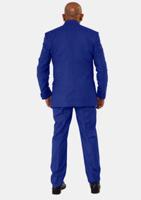 Costume de pasteur bleu royal Ziphion