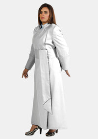 Soutane anglicane pour femmes respectueuses – Blanche